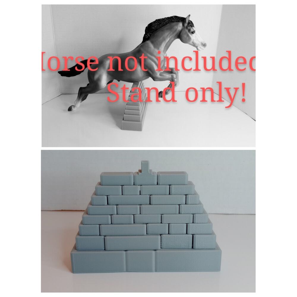 3D printed Replacement Stand For Breyer Jumping Horse **Horse Not Included***